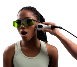 women getting laser treatment